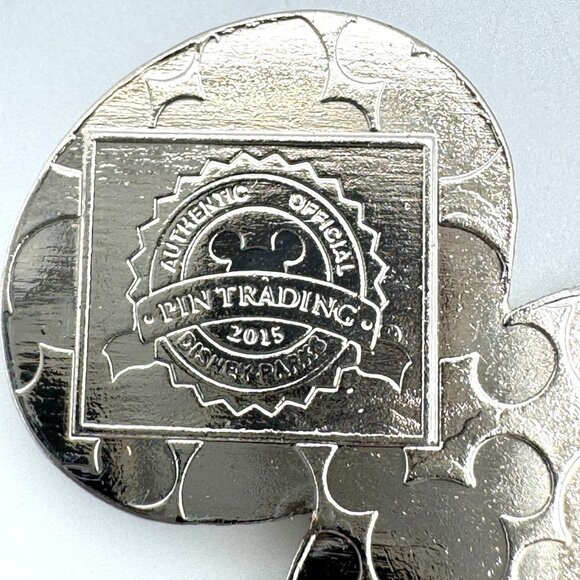 Disney Pin 60th Anniversary Diamond Celebration Jeweled Mickey Ears Hat Trading - Picture 8 of 8